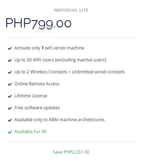 Individual LITE License .